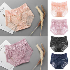 Sexy Lace High Waist Underwear Pack (of 5) - My Vastra