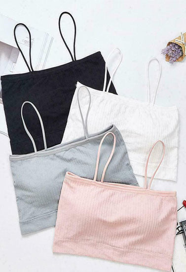 3 pack total comfort padded cami bras - My Vastra