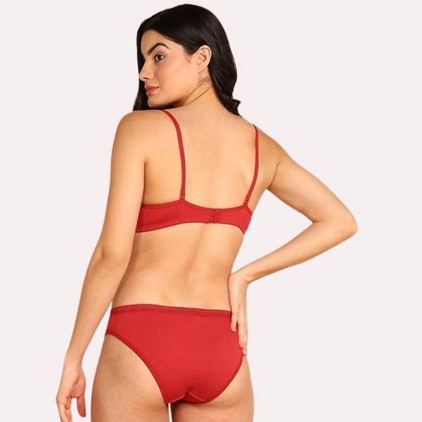 Soft Cotton Lingerie Set For Her - My Vastra