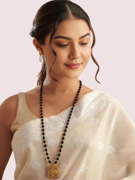 Classic Onyx Charm Necklace