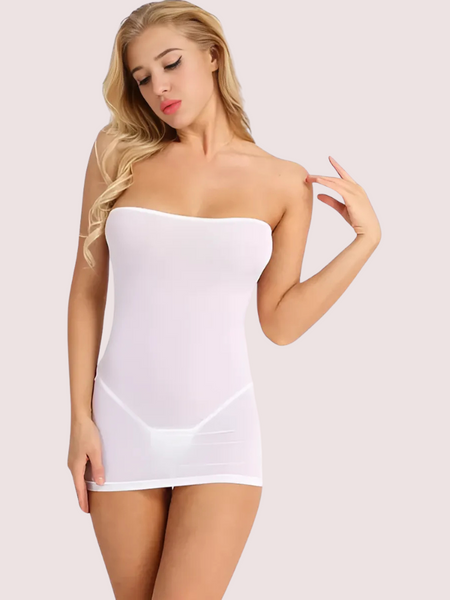 Elegant Honeymoon Babydoll Dress