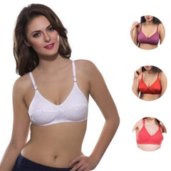Total Comfort Cotton Bras Pack of 4 - My Vastra