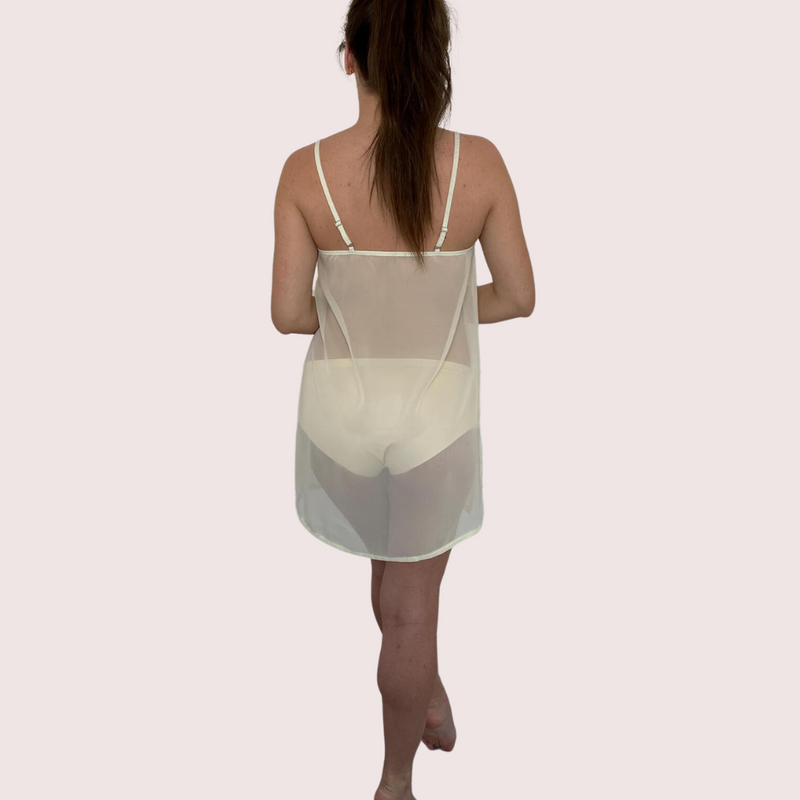 High Street Fully See-Through Mesh Babydoll Nightwear - My Vastra