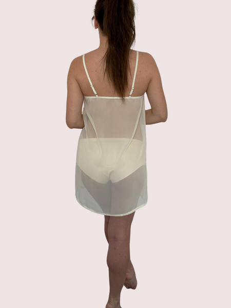High Street Fully See-Through Mesh Babydoll Nightwear