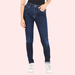 Elegant Women's Skinny Fit Slim Denim Pants - My Vastra