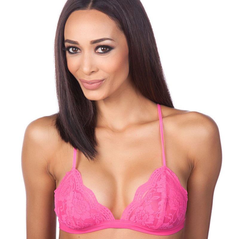 2 Pack soft stretch lace bralette - My Vastra