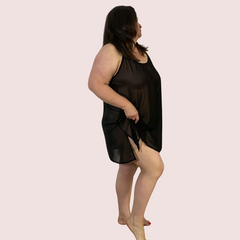 Glowing Aura Transparent Night Dress - My Vastra