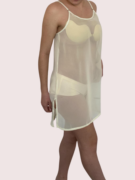 High Street Fully See-Through Mesh Babydoll Nightwear