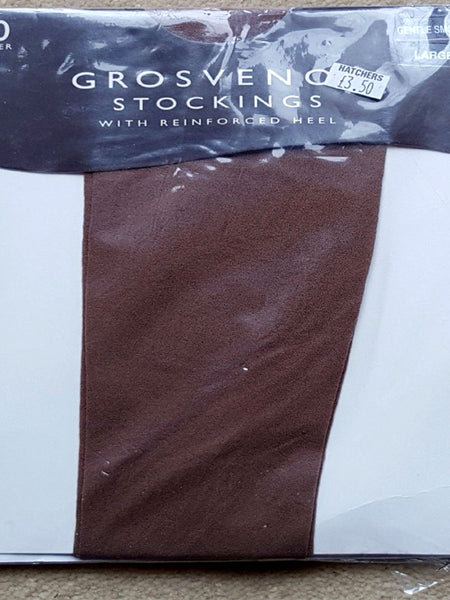 GROSVENOR 30 Denier Gentle Smoke Stockings - My Vastra
