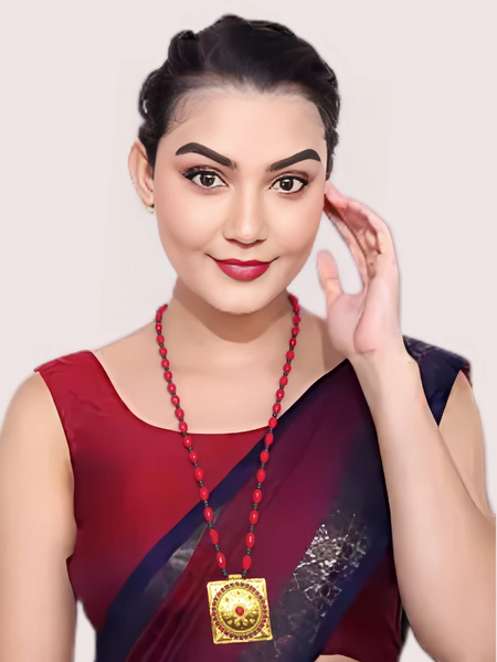 Regal Ruby Radiance Necklace