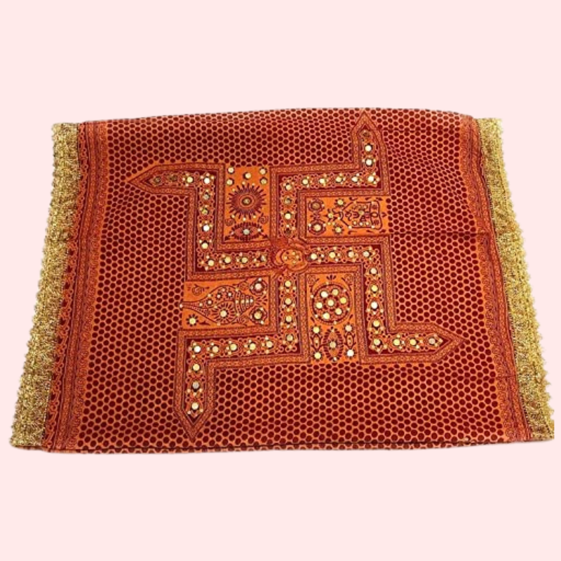 Fashion & Heritage Women’s Solid Cotton Pichora – Elegant Dupatta - My Vastra