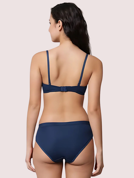 Classic Cotton Sexy Bra & Panty Set (2 pack)