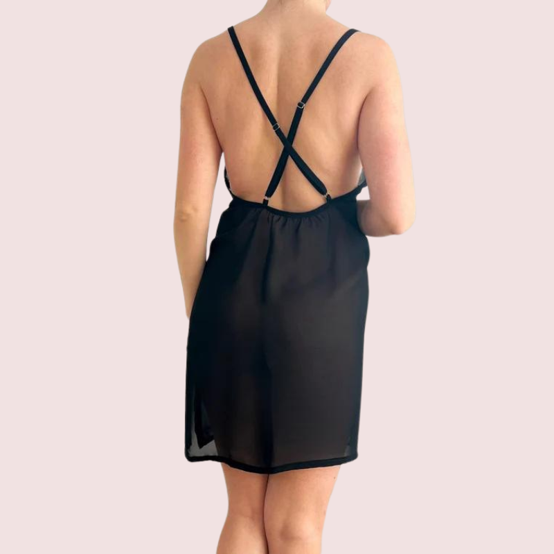 Transparent Babydoll Nightwear for Plus Size Ladies - My Vastra