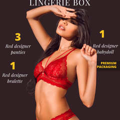 Cherry Kisses Red Lingerie Box - My Vastra