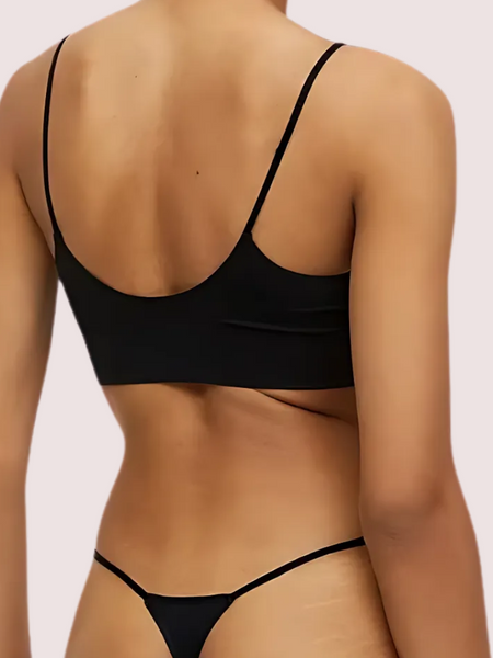 “PowerCurve Sports Bra & Thong Set”