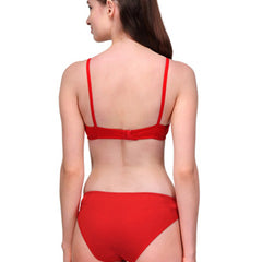 Elegant Solid Color Bra Sets ( Pk of 3) - My Vastra
