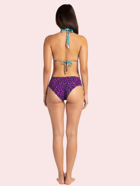 Wild Orchid Leopard Bikini Bottom (Bottom Only)