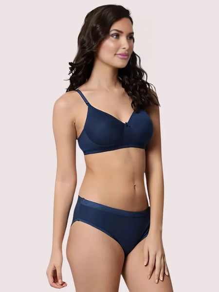 Classic Cotton Sexy Bra & Panty Set (2 pack)