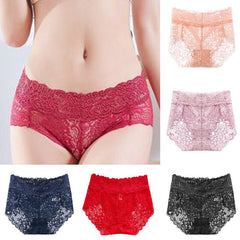 Sexy Lace High Waist Underwear Pack (of 5) - My Vastra