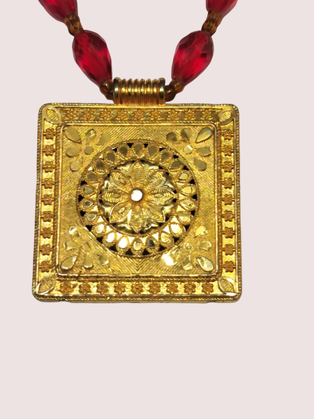 Golden Rose Aura Necklace