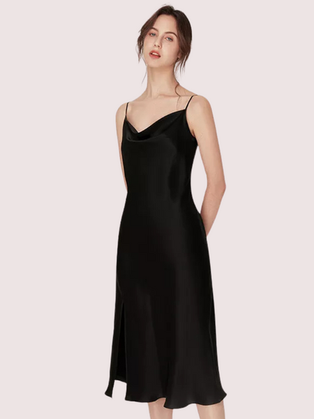 Luxurious Women's Silk Satin Sleepwear Nightdress