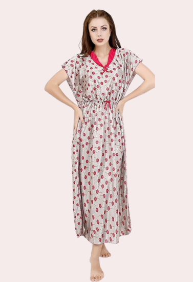 Luxurious Satin Maxi Sleepwear for Women - My Vastra
