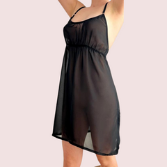 Transparent Babydoll Nightwear for Plus Size Ladies - My Vastra