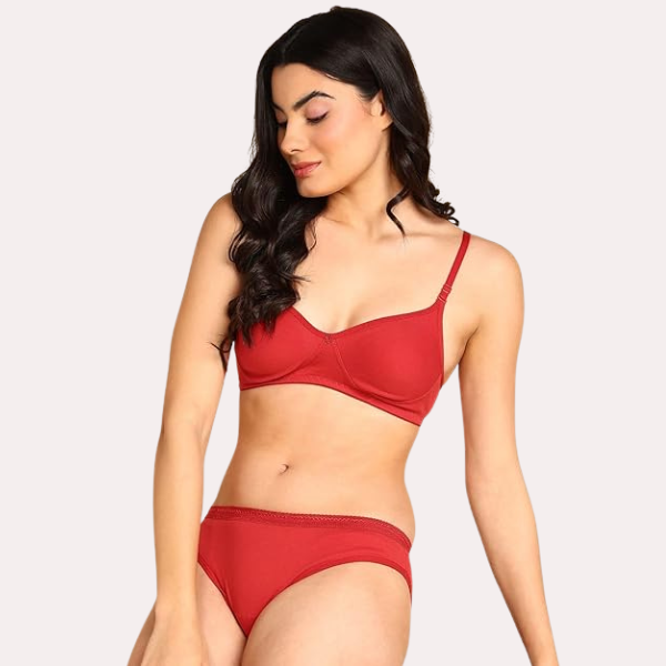 Soft Cotton Lingerie Set For Her - My Vastra