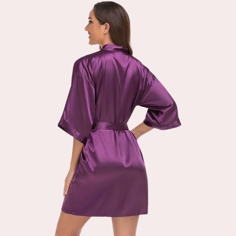 Lavish Silk Robe, Perfect for Evening Soirées - My Vastra