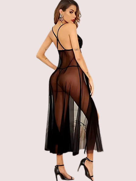 Moonlit Elegance Babydoll Nightwear