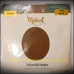 Mistral 60Denier Double Welt Reinforced Heel & Toe Stockings - My Vastra