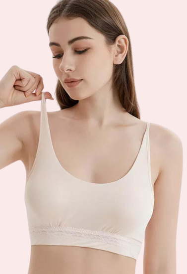 2-Pack Soft Light Sports Bras for Young Girls - My Vastra