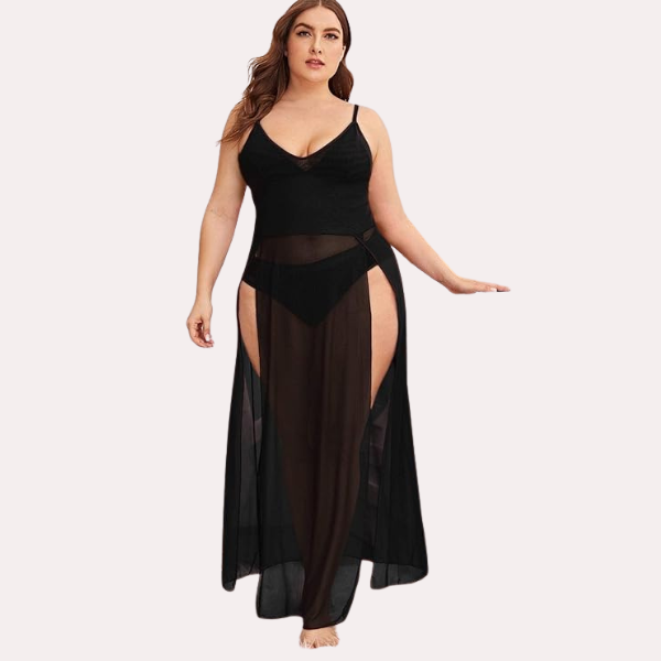Feminine Sheer Seduction Nightgown - My Vastra