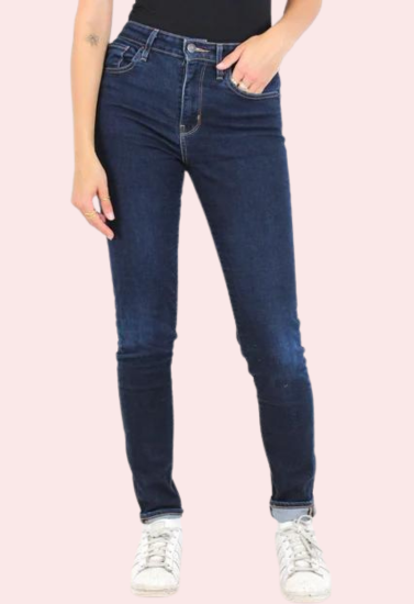 Elegant Women's Skinny Fit Slim Denim Pants - My Vastra