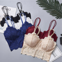 Cute Stretch lace bralette Bra top (Pack of 2) - My Vastra
