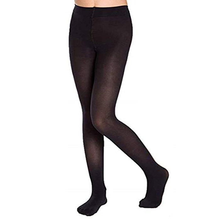 Women  black semi  pantyhose tights - My Vastra