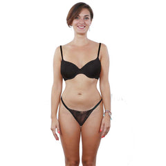Very sexy Push up bra And see through thong set - My Vastra