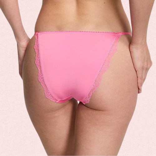 Crimson Whisper Lace Maid Costume & G-String