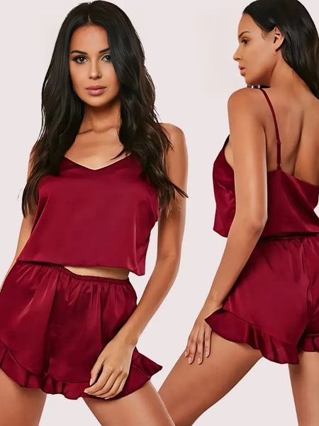 Super comfy Cami and shorts lounge set