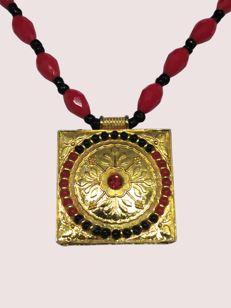 Regal Ruby Radiance Necklace