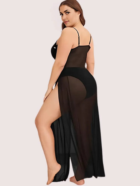 Moonlit Temptation Sheer Nightgown