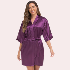 Lavish Silk Robe, Perfect for Evening Soirées - My Vastra