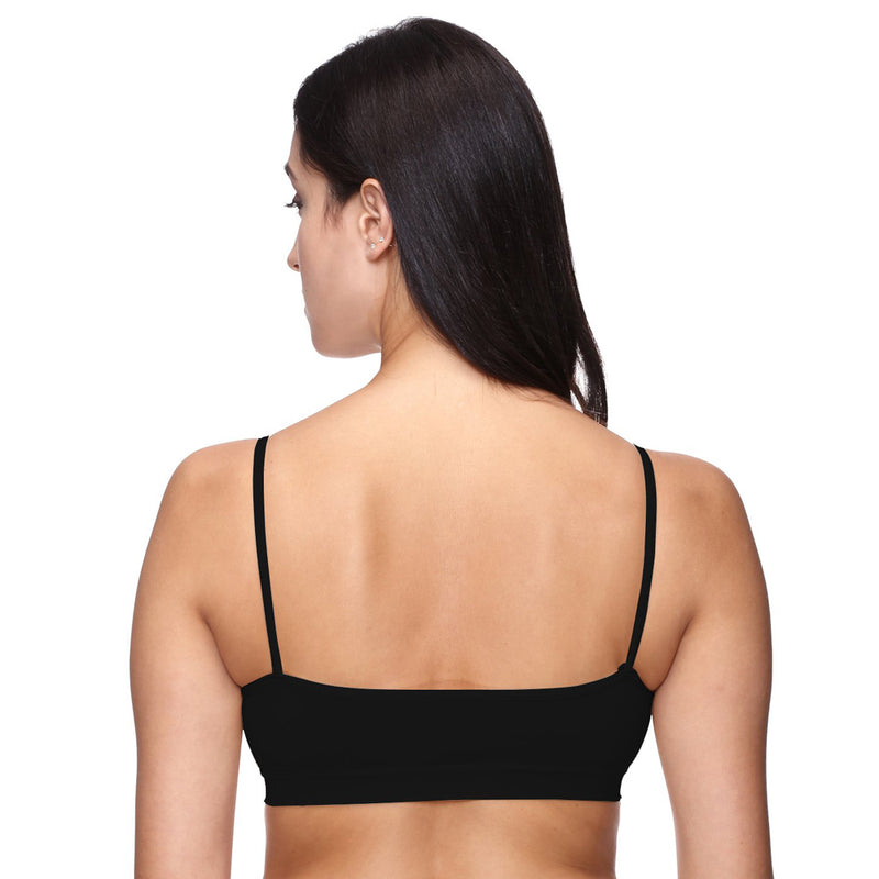 Chic & Flirty Thin Straps Sports Bra- Pack of 3 - My Vastra