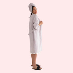 Elegance and Comfort in Premium Linen Robe - My Vastra