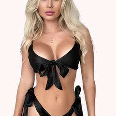 Seductive satin lingerie for her - My Vastra