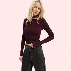 Women's Loose Straight Jeans in Smokey Black Denim - My Vastra