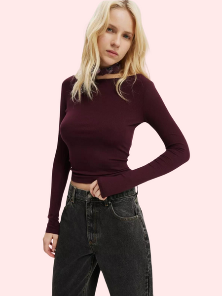 Women's Loose Straight Jeans in Smokey Black Denim - My Vastra