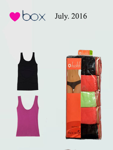 Love Box Ultimate Lingerie Subscription Box July 2016 - My Vastra