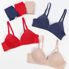 Pack of 3 Female Seamless Padded wire free Bra - My Vastra