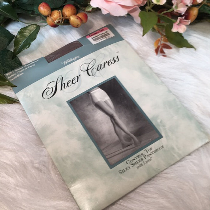 Sheer Caress Extra Support Queen Short Pantyhose - My Vastra